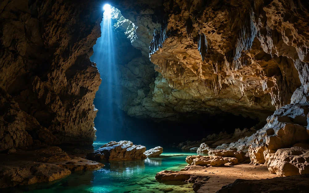 Entre cuevas y lagos